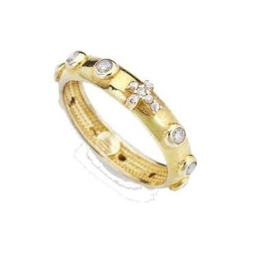 ANELLO AMEN Rosario Zirconisku: AROGB MISURA 16