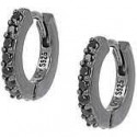 ORECCHINIOrecchini Cerchio Rutenio Tennis Mania Zirconi Nerisku: ET1NNOrecchini huggies in argento 925 nero rutenio con zirconi