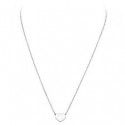 collana amenCollana Cuore Rodiosku: CLHB3Collana Cuore Collana in Argento 925 Rodiato - Lunghezza 40+4cm, Charm ? 1cm - Articol