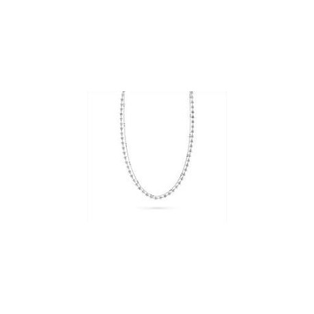 collana chimiamaSKU 130054Peso: 4.9 grammiCOLLANA ARG. 925Lunghezza 42 cm + extCollezione: Argento Puro