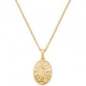 COLLANA amenCollana Medaglia Madonna di Fatima Doratasku: CLFAGPCollana in AG925 - Oro - Lungh. 40 + 5 cm - corredata da shoppe