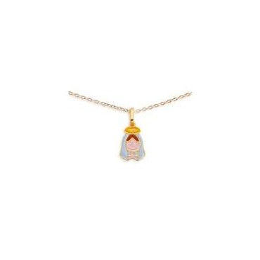  Collana Proteggimi lebebe PMG185 in oro