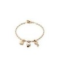 BRACCIALE in argento color oro o argento Placcatura: ARGENTO O OROMateriale: MetalColore: Argentocon charmsplaccato oro € 109,0