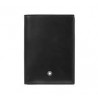 Custodia tascabile, Porta carte di credito  Montblanc in Vera pelle colore Nero 5527
