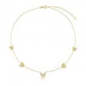 Collana farfalle zirconi bianchiCL0003GB