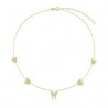 Collana farfalle zirconi bianchiCL0003GB