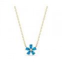 Collana fiorellino CL0126GA