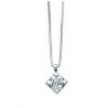 Collana Recarlo punto luce in oro bianco 18kt con diamante P30PX350/010-45