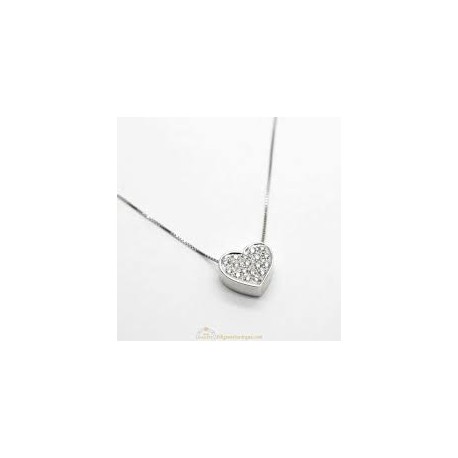 Collana cuore di diamanti CIOTEDDY/1P&G