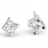 ORECCHINI PG GIOIELLI IN ORO BIANCO PUNTO LUCE DIAMANTE ORGL006