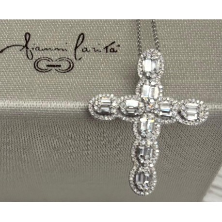 collana gianni carita in oro bianco 750 (18kt)crf896/ob