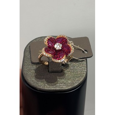 anello GIANNI CARITà in oro rosa 750(18kt) - fa2722/orr