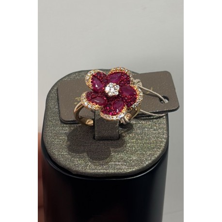 anello GIANNI CARITà in oro rosa 750(18kt) - fa2722/orr