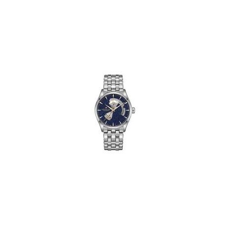 HamiltonOrologio automatico uomo Hamilton in acciaio quadrante blu H32705140COLORE MATERIALE Argento, BluMOVIMENTO Meccanici au