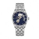 Orologio automatico uomo Hamilton in acciaio quadrante blu H32705140