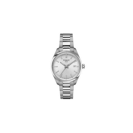 orologio Tissot ha una cassa in Inox con un diametro di 34 mm ed è dotato di un cinturino in Metallo. All'interno della cassa s
