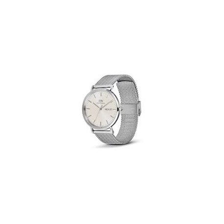 Orologio Daniel Wellington da uomo DW00100828 - collezione "Classic Day Display" - modello "Sterling Champagne", con quadrante 