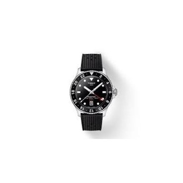 Tissot Seastar 1000 Quartz GMT 40 mm Cassa in acciaio T120.852.17.051.00