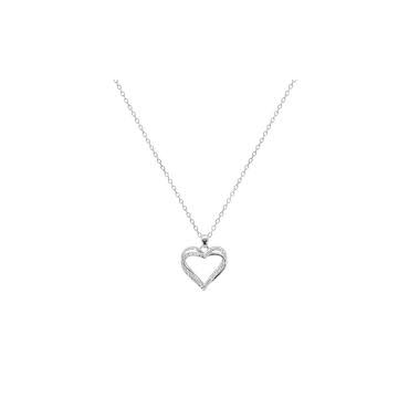collana argento 925 - 130235 Peso: 1.8 gram Lunghezza 40 cm + extCollezione: Passione Zircone