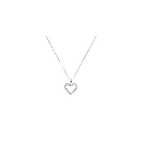 collana argento 925 - 130235 Peso: 1.8 gram Lunghezza 40 cm + extCollezione: Passione Zircone