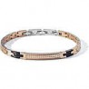 bracciale uomo gioielli Comete Texture 1124