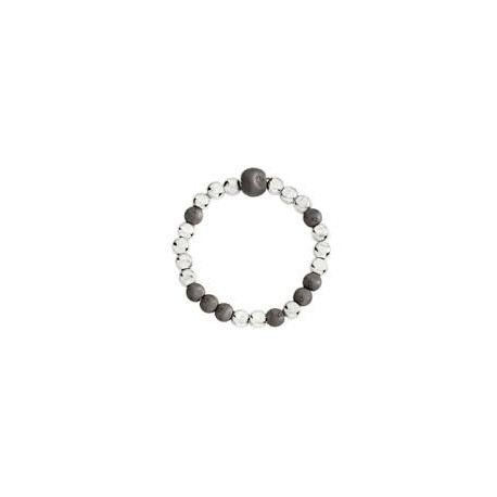 DODO BRACCIALE PEPITA ARGENTO & TITANIO - DBC5006PETIT0AGTI