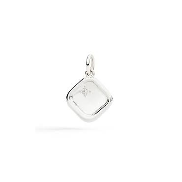 Dodo Ciondolo Sigillo Argento & Diamante Bianco DMC5021-SIGNE-DB0AG