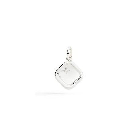 Dodo Ciondolo Sigillo Argento & Diamante Bianco DMC5021-SIGNE-DB0AG