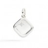 Dodo Ciondolo Sigillo Argento & Diamante Bianco DMC5021-SIGNE-DB0AG