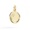 Dodo Ciondolo Sigillo Oro Giallo 9K & Diamante Bianco DMC5020-SIGNE-DB09G