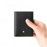 Montblanc portafoglio mini 4 scomparti Montblanc Sartorial nero 130321