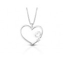 COLLANA Donna Cuori in Oro bianco CIODESIRE/3