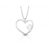 COLLANA Donna Cuori in Oro bianco CIODESIRE/3