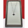 COLLANA PUNTO LUCE CON ZAFFIRO PL+P010/Z