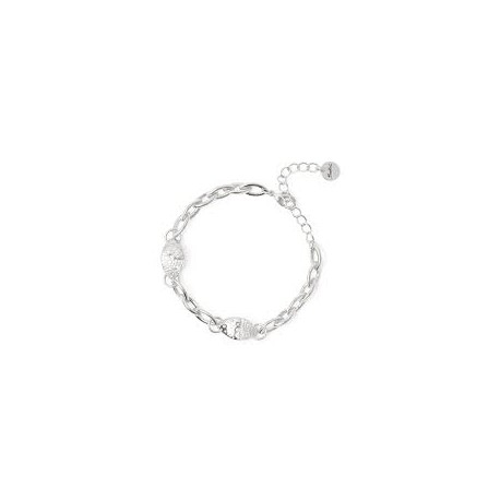 Bracciale elementi a mandorla Trinità dei Monti - Argento - 842428a