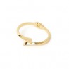 Bracciale semirigido con sezione quadrata Livia - Oro - 80c016d