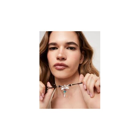 Collana Ser Rebelde multicolore placcata in argento sterling COL1959MCLMTL0U