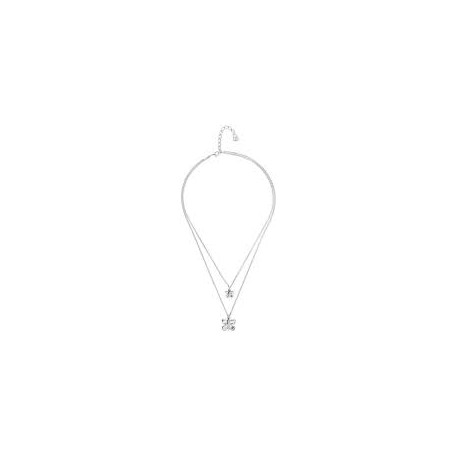 COLLANA con doppia farfalla col2057mtl0000u