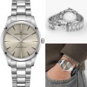 Orologio Hamilton Jazzmaster Quartz quadrante beige 40mm H32461121