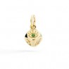 CIONDOLO DADO ORO GIALLO & TSAVORITE - DMC6010DICES0TZ9GRischiamo Insieme