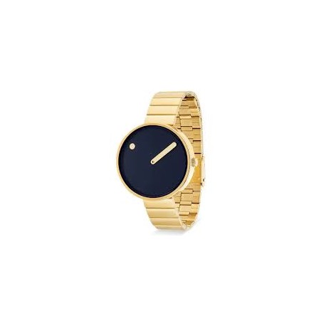 orologio Orologio Picto 34018-2914 Blu notte, 34 mm, impermeabile fino a 5 ATM.