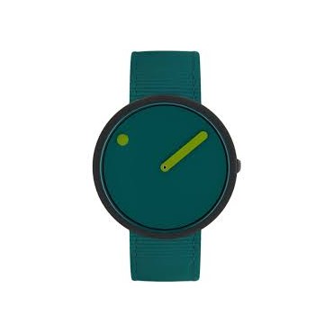 orologio 40 mm / Quadrante verde oceano / Cinturino riciclato verde oceano