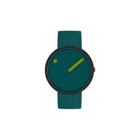orologio 40 mm / Quadrante verde oceano / Cinturino riciclato verde oceano