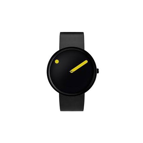 orologio PICTO 43388-4120B black and yellow 40mm 5ATM