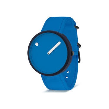 orologio Quadrante blu costiero / Cinturino in plastica riciclata blu costiero