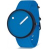 orologio Quadrante blu costiero / Cinturino in plastica riciclata blu costiero