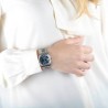 Orologio Uomo Philip Watch Collezione Blaze Cassa 41mm in Acciaio Quadrante Nero Movimento al Quarzo Cinturino in Pelle Nero
