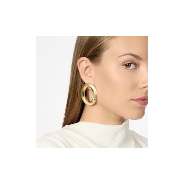 Orecchini anello ovale Emilia 800052a