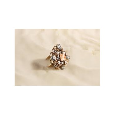 Anello quadrato grande Hera 552492