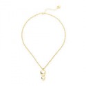 Collana corta pendente due gocce Deva 842529d